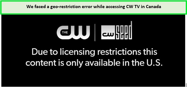cwtv geo restriction error