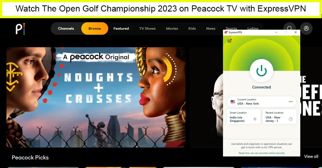 Watch The Open Golf Championship 2023 From Anywhere On Peacock with ExpressVPN
